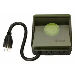 2-Outlet Outdoor 24-Hour Heavy Duty Mechanical Timer 1