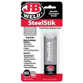 2-Oz. Steel-Reinforced Epoxy Putty Adhesive/Sealant 1