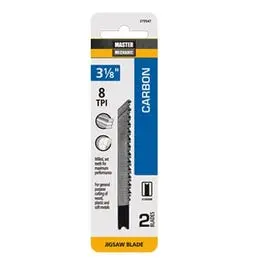 2-Pack 3-1/8-Inch 8-Tpi Carbon Jigsaw Blade 1