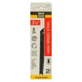 2-Pack 3-1/8-Inch 8-Tpi Metal-Cutting High-Speed Steel Jigsaw Blade 1