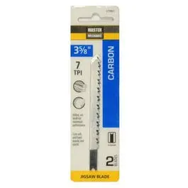 2-Pack 3-5/8-Inch 7-Tpi Carbon Jigsaw Blade 1