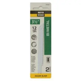 2-Pack 3.5-Inch 12-Tpi Bi-Metal/Cobalt Jigsaw Blade 1