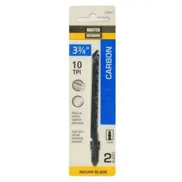 2-Pack 3.75-Inch 10-Tpi Carbon Jigsaw Blade 1