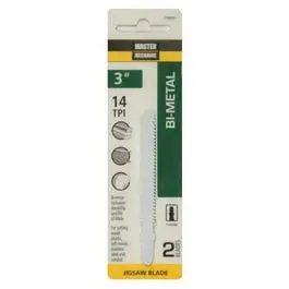 2-Pack 3-Inch 14-Tpi Bi-Metal Jigsaw Blade 1