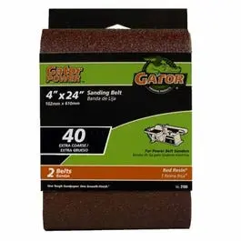 2-Pack 4 X 24-Inch 40-Grit Bi-Directional Sanding Sheet 1