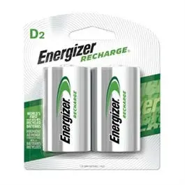 2-Pack D Rechargeable Batteries 1