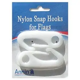 2-Pack Flag Nylon Snap Hook 1
