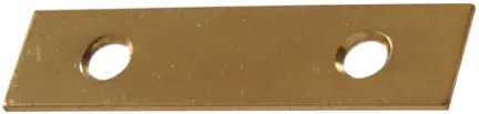 2  Solid Brass Mending Plate 1