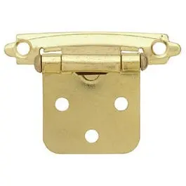 2 X 3/4-In. Brass Overlay Hinges, 2-Pk. 1