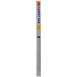 2 X 72-Inch Silver Aluminum Carpet Bar 1