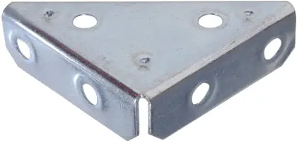 2  Zinc Plated Hd Cornerbrace 1