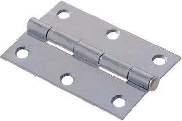 2  Zinc Plated Lgt Narrowhinge 2 Per Cd 1