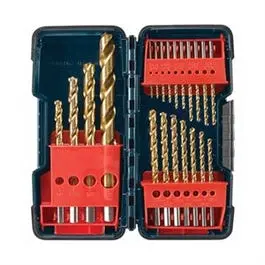 21-Pc. Metal Drill Bit Set, Titanium 1