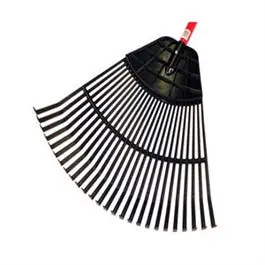 24-In. Poly Leaf Rake, Fiberglass Handle 1