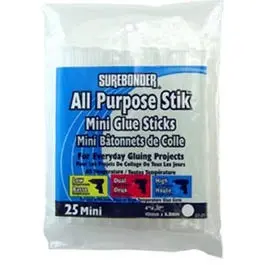 25-Pack 0.28 X 4-Inch Mini Glue Stick 1