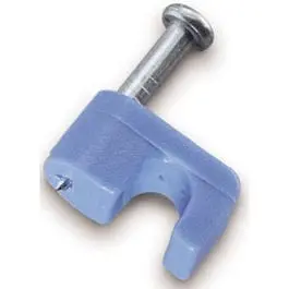 25-Pk. Blue Cat 5 Single Nail Cable Staples 1