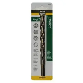 27/64 X 5-3/8-In. Cobalt High-Speed Drill Bit 1