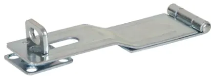 3-1/2  Zinc Plated Safetyhasp Swvle 1