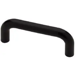 3-1.25-In. Black Wire Cabinet Pull 1