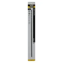 3/16 X 12-In. High-Speed Black Oxide Drill Bit 1