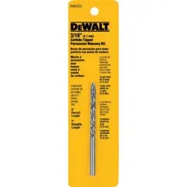 3/16 X 3-In. Percussion Drill Bit 1