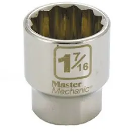 3/4-In. Drive, 1-7/16-In. 12-Point Socket 1