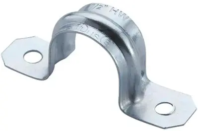 3/4 In Emt Two Hole Strap 4/Bg 1