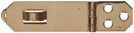 3/4  Solid Brass Mini Hasp 1