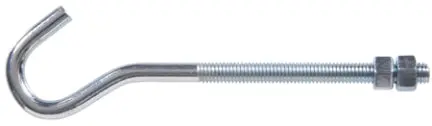 3/8-16X8-1/4 Zinc Platedclothesline H 1