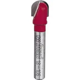 3/8-In. 2-Flute Carbide Round-Nose Router Bit 1