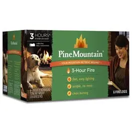 3-Hour Traditional Fire Logs, 6-Pk. 1
