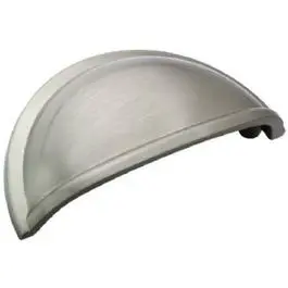 3-In. Nickel Cup Cabinet Pull 1