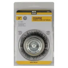 3-Inch Coarse Crimped Wire Cup Brush 1