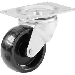 3-Inch Polypropylene Swivel Plate Caster 1