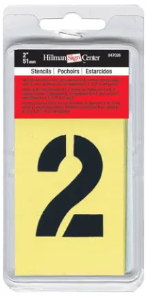 3   Lter/Nmbr Stncil 1