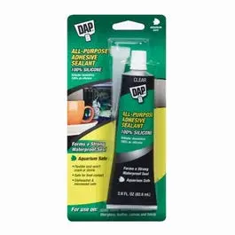 3-Oz. Clear Silicone Aquarium Sealant 1