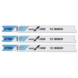 3-Pack 20-Tpi High Carbide Steel Jigsaw Blade 1