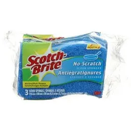 3-Pack No Scratch Multi-Purpose Scrub Sponge 1