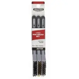 3-Pc. Mini Wire Brush Set 1
