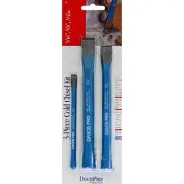 3-Piece Heat-Treated Cold Chisel Set 1