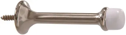 3  Satin Nickel Rgd Doorstop 1