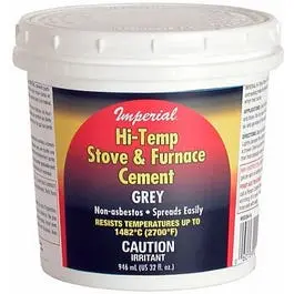32-Oz. Hi-Temperature Stove/Furnace Cement 1