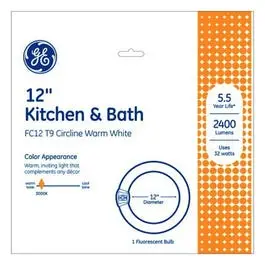 32-Watt Circline Kitchen/Bath Appliance Fluorescent Light Bulb 1