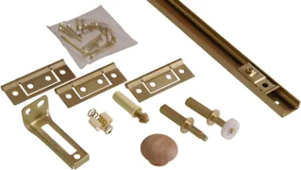 36  Brass Bifld Hdwre Set 1