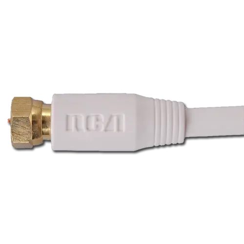 3Ft White Rg6 Cable 1