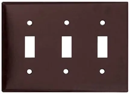 3G Switch Plate Brn 1