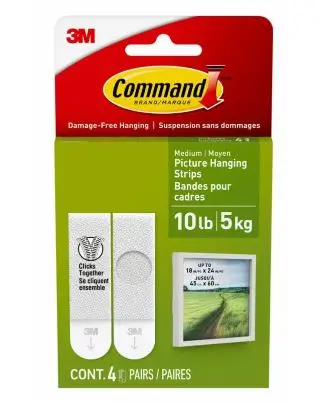 3M Command™ Medium Picture Hanging Strips 1