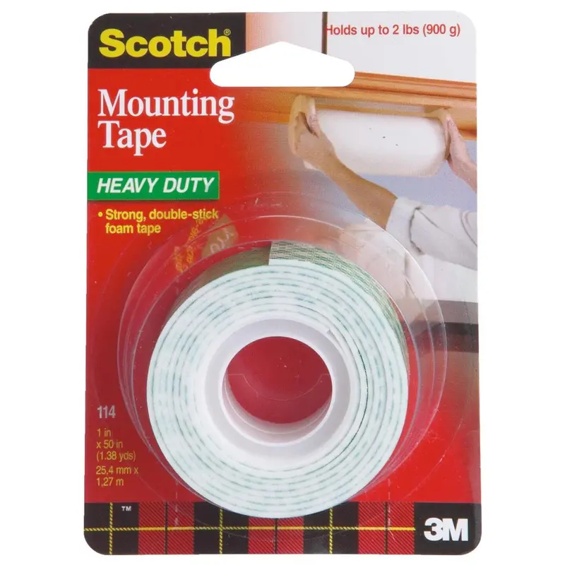 3M Scotch 1 In. X 55 In. Indoor Double-Sided Mounting Tape (5 Lb. Capacity) 1