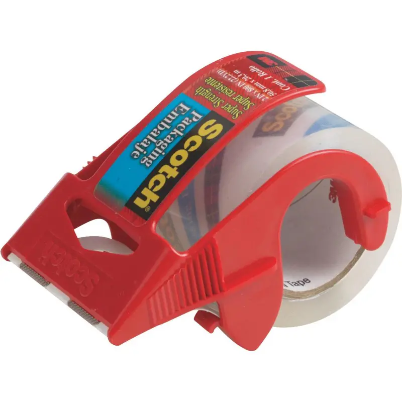 3M Scotch 2 In. X 800 In. Clear Mailing Tape 1