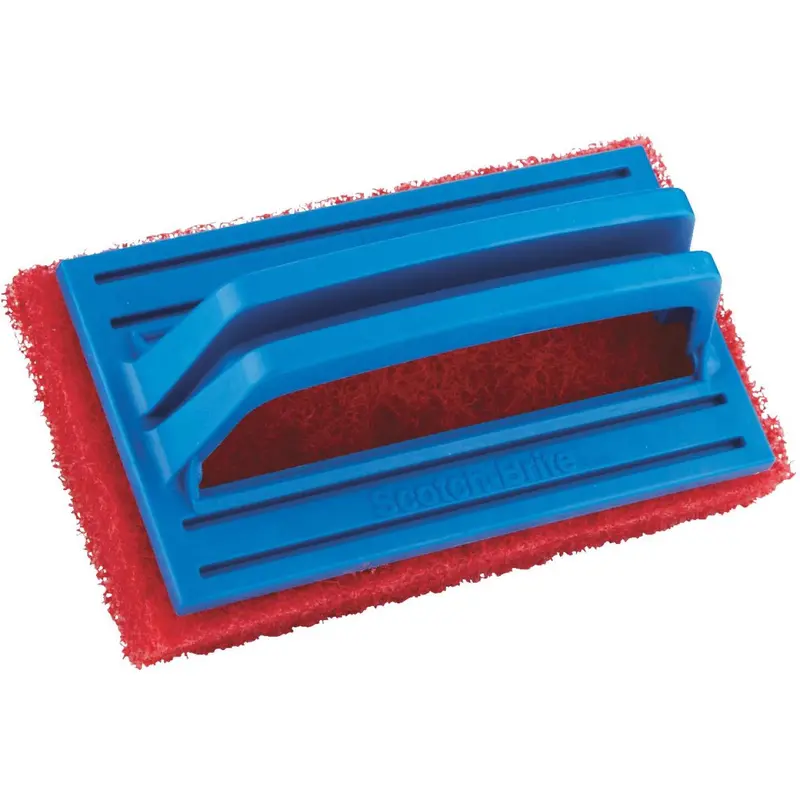 3M Scotch-Brite Medium Scrubber With Handle 1